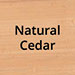 Fenced In Vinyl - Natural Cedar