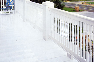 Fenced In Vinyl - Picket Railing