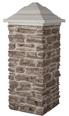 Reproduction Stone Pillars